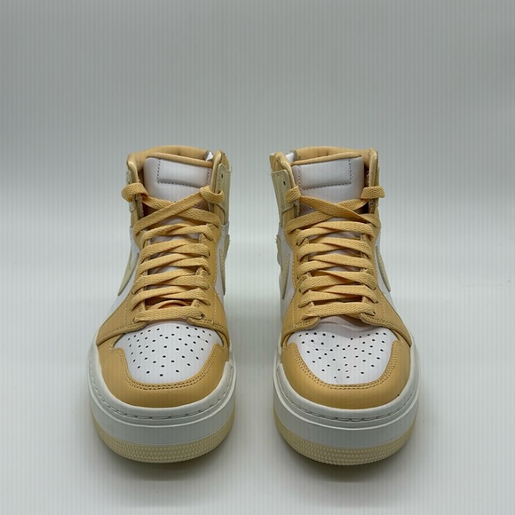Wmns Nike Air Jordan 1 Elevate High Celestial Gold White Shoes DN3253-200 NWOB - Picture 3 of 5